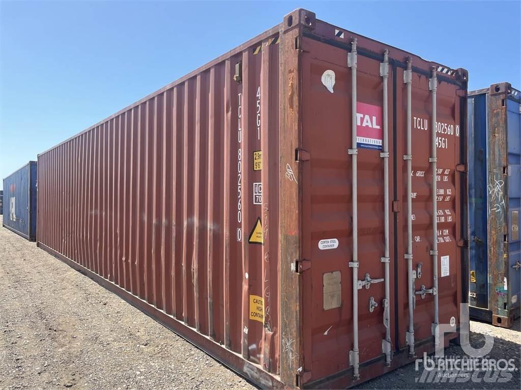 40 ft High Cube Īpaši konteineri
