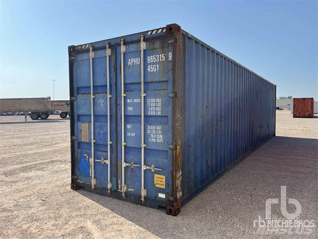  40 ft High Cube Īpaši konteineri