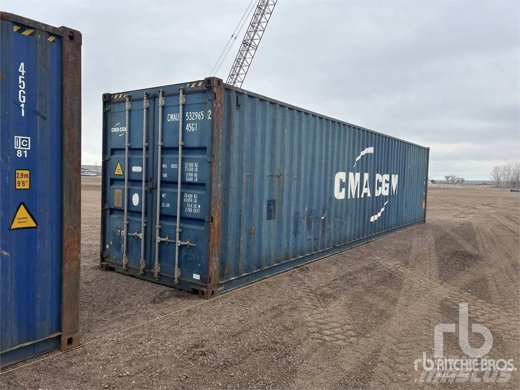  40 ft High Cube Īpaši konteineri
