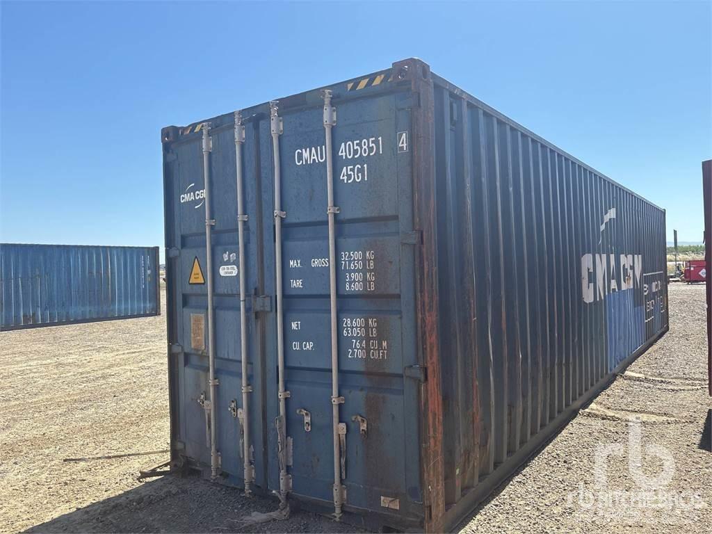  40 ft High Cube Īpaši konteineri
