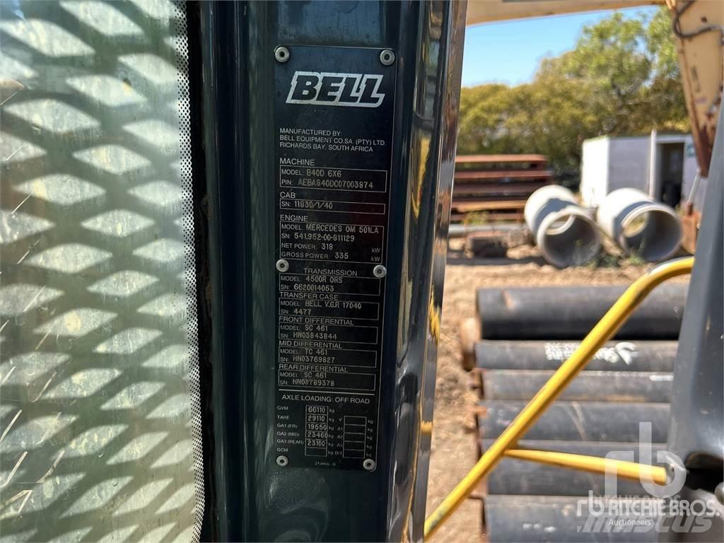 Bell B40D Artikulētie pašizgāzēji