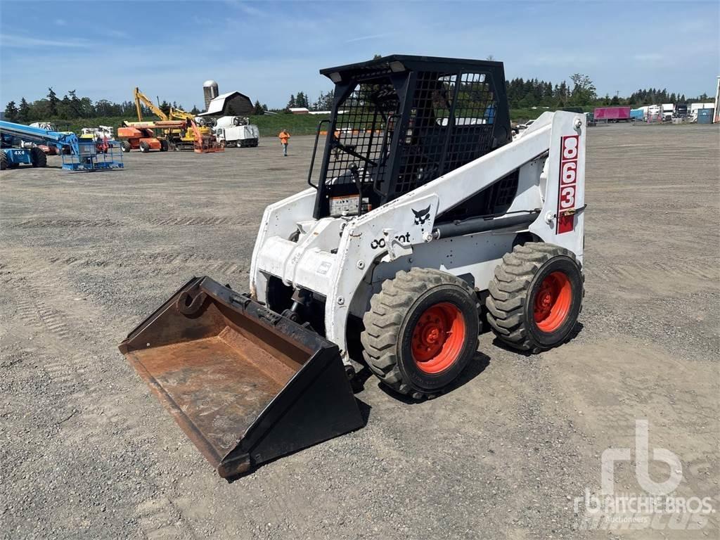 Bobcat 863 Lietoti riteņu kompaktiekrāvēji
