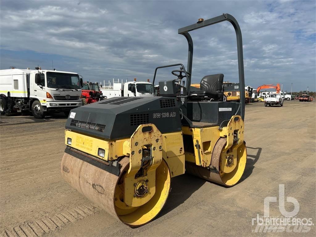 Bomag BW138AD Divvalču grunts veltņi