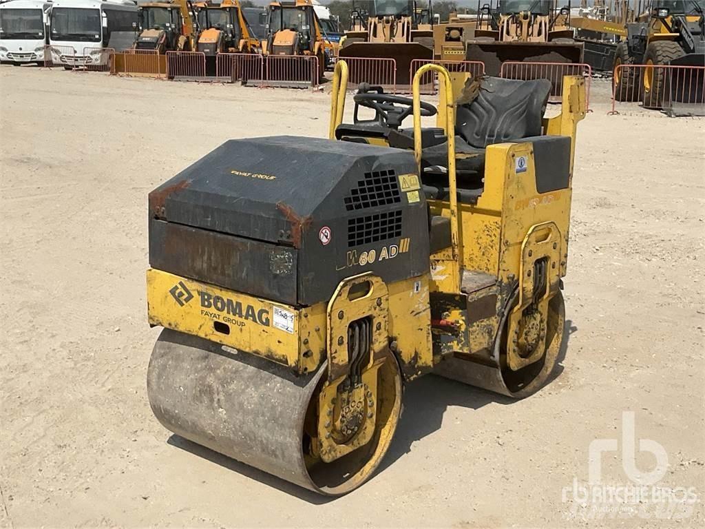 Bomag BW80 Divvalču grunts veltņi
