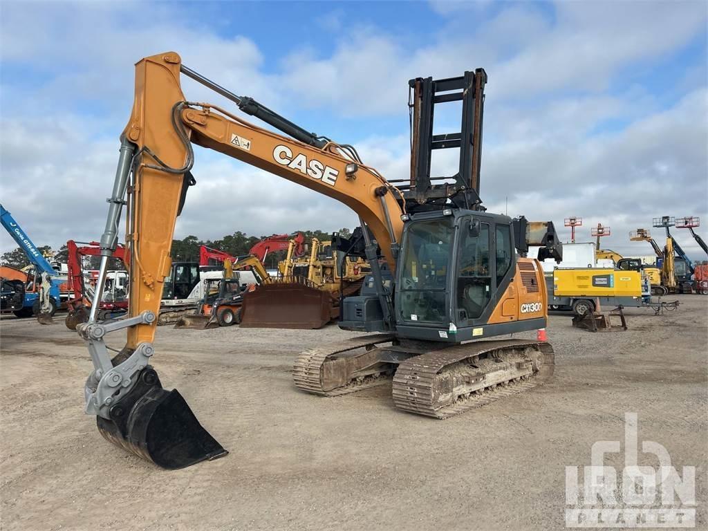 CASE CX130D Kāpurķēžu ekskavatori