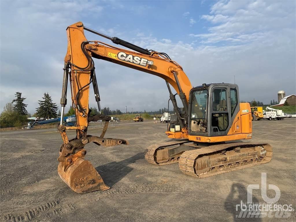 CASE CX145C Kāpurķēžu ekskavatori