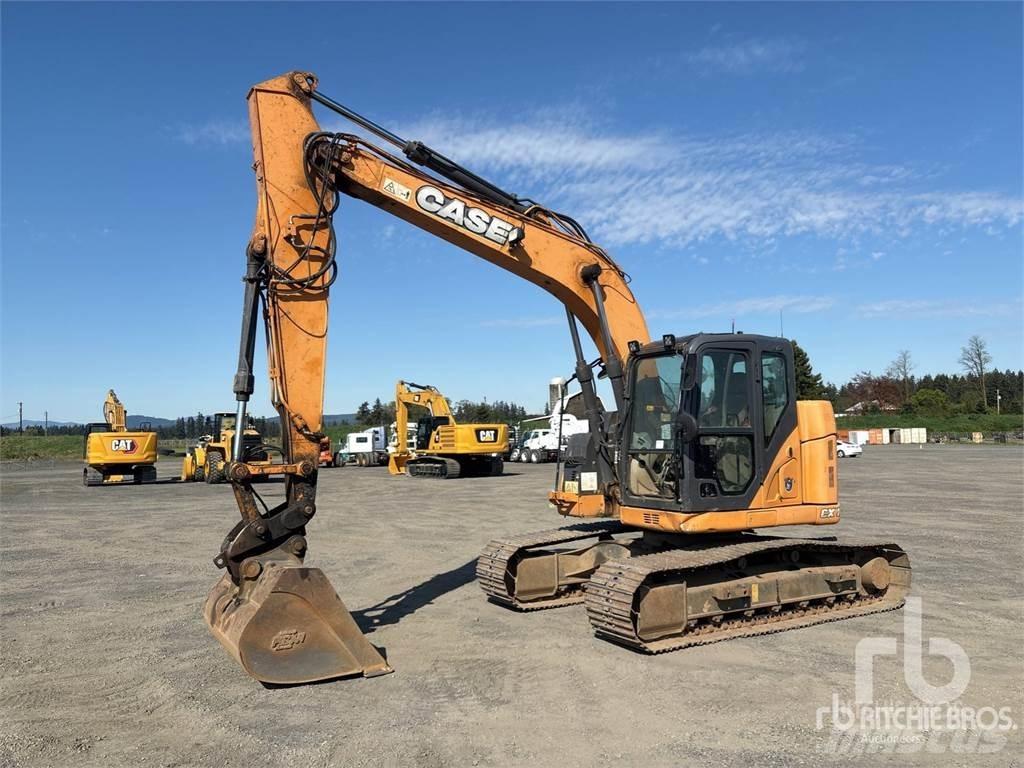 CASE CX145C Kāpurķēžu ekskavatori