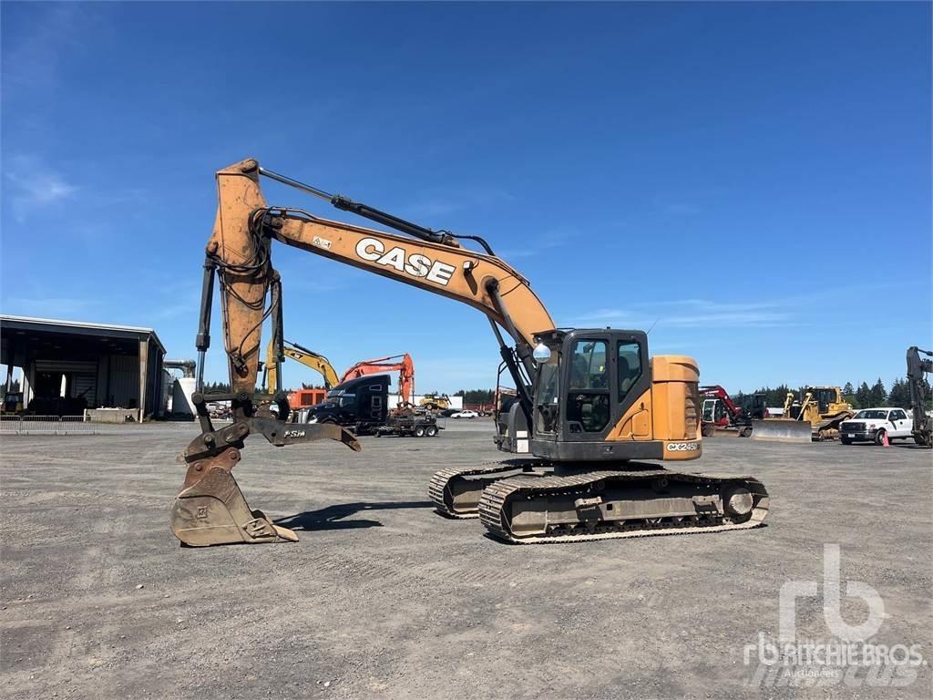 CASE CX245D SR Kāpurķēžu ekskavatori
