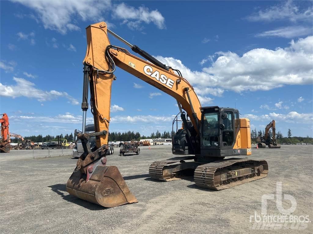 CASE CX245D SR Kāpurķēžu ekskavatori