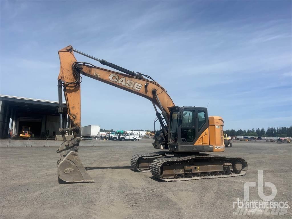 CASE CX245D SR Kāpurķēžu ekskavatori