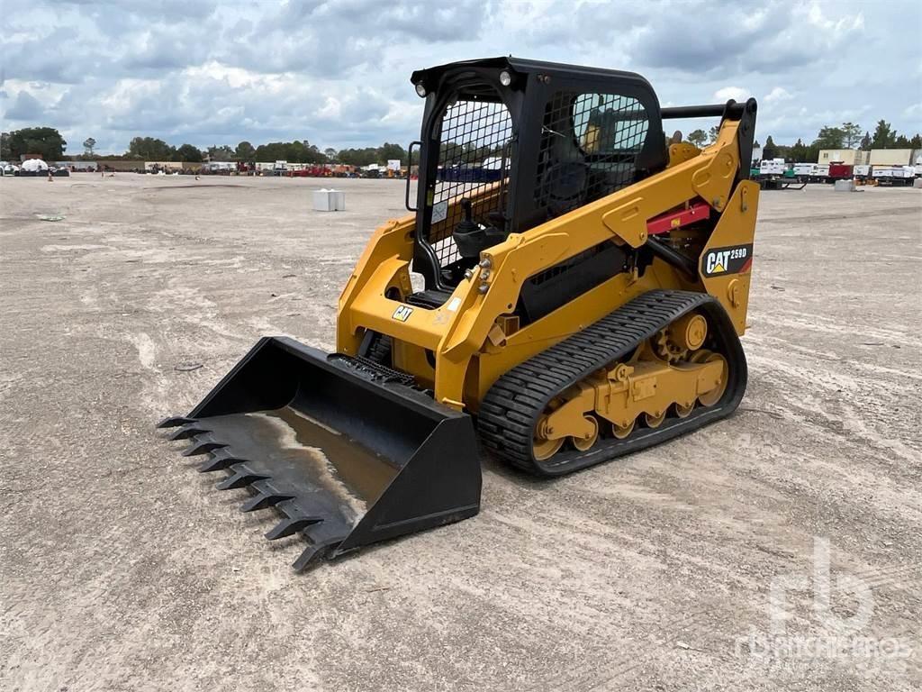 CAT 259D Lietoti riteņu kompaktiekrāvēji