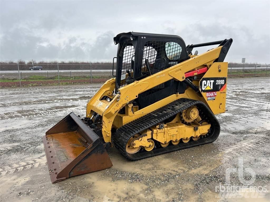 CAT 289D Lietoti riteņu kompaktiekrāvēji