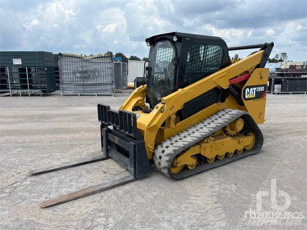CAT 289D Lietoti riteņu kompaktiekrāvēji