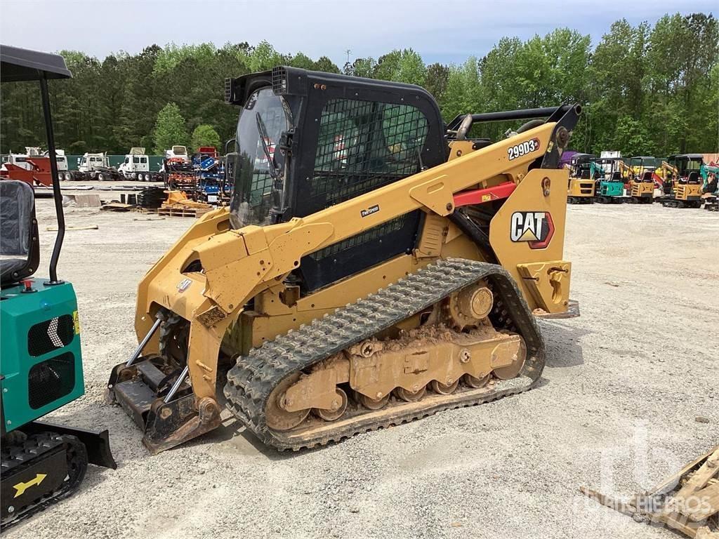 CAT 299D3XE Lietoti riteņu kompaktiekrāvēji
