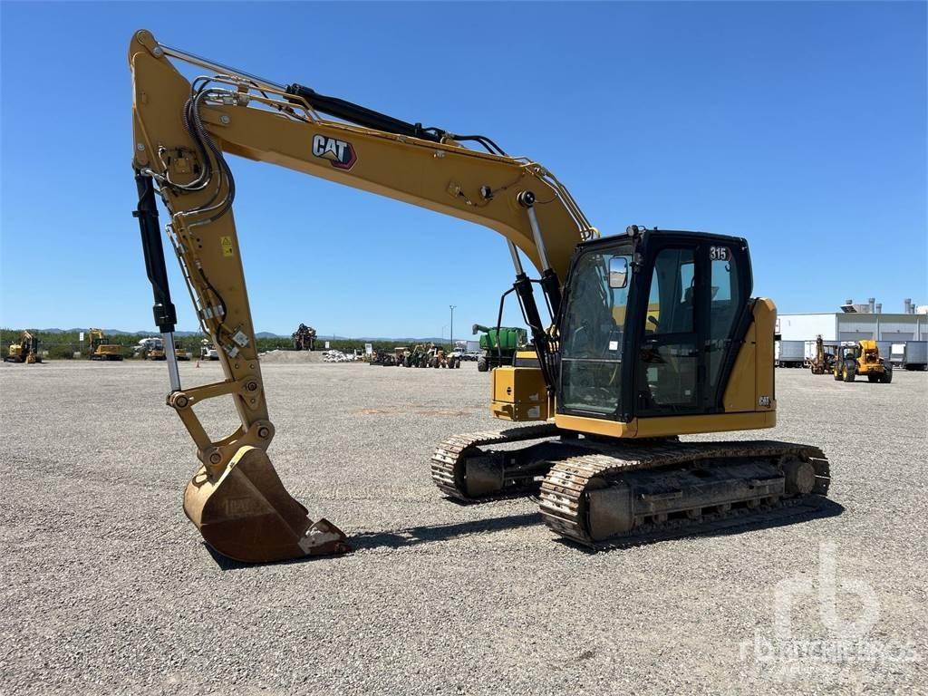 CAT 315 Kāpurķēžu ekskavatori