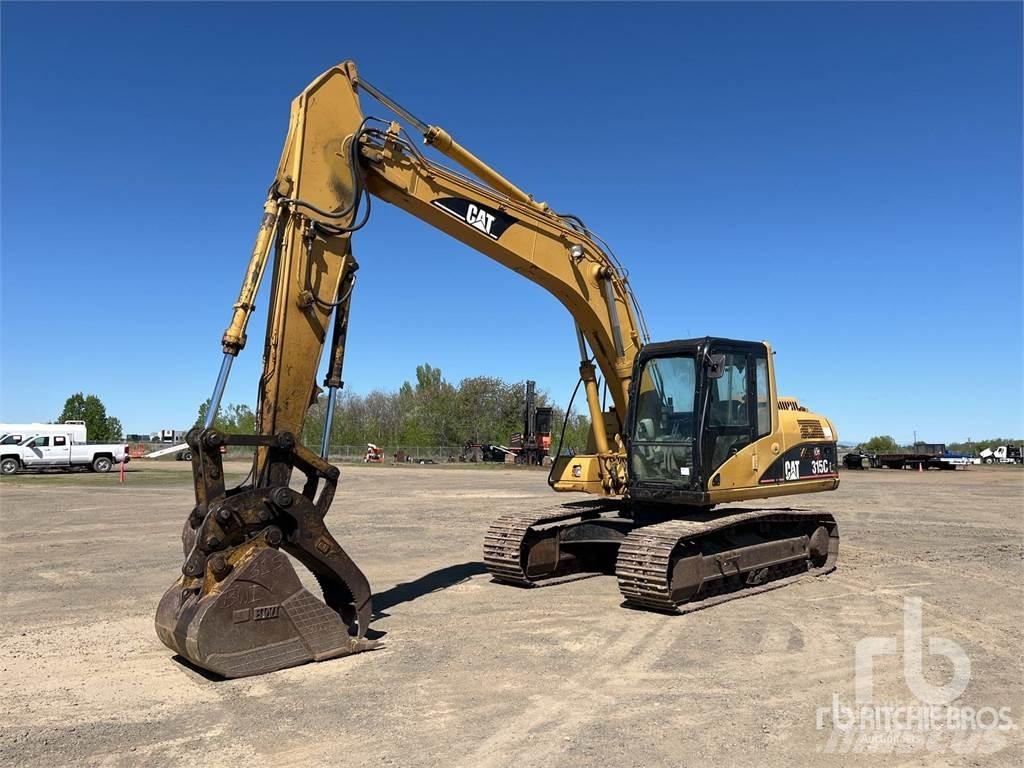 CAT 315 CL Kāpurķēžu ekskavatori