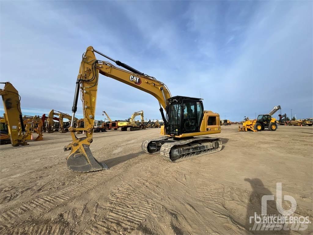 CAT 317 Kāpurķēžu ekskavatori