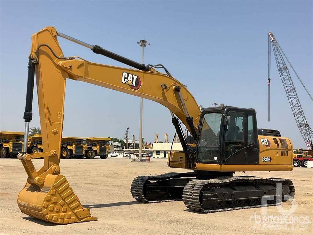 CAT 323D3 Kāpurķēžu ekskavatori