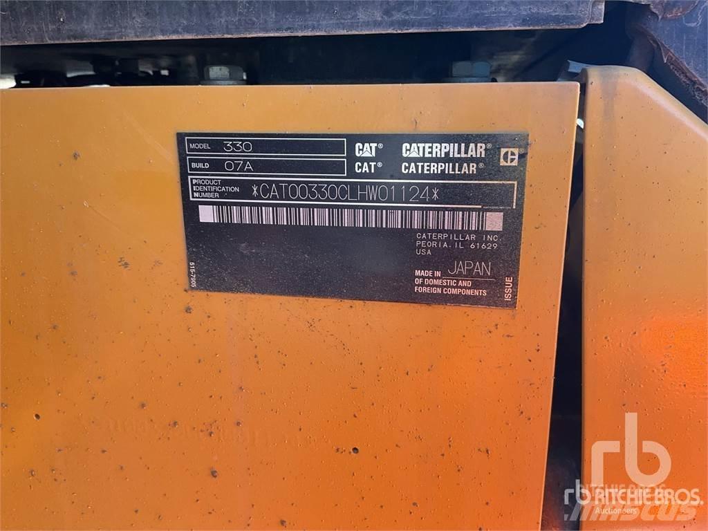 CAT 330 Kāpurķēžu ekskavatori