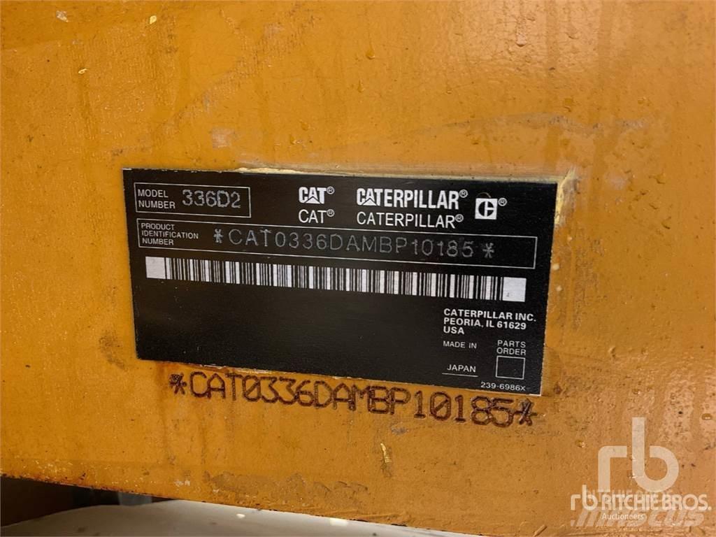 CAT 336D2L Kāpurķēžu ekskavatori
