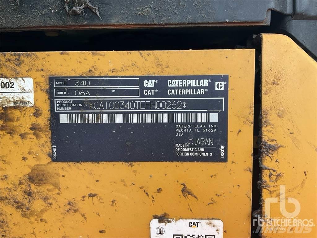 CAT 340 Kāpurķēžu ekskavatori