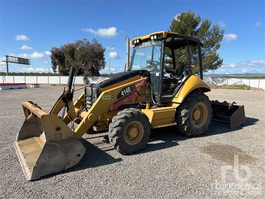 CAT 414E Kravas automašinas konteineru vedeji