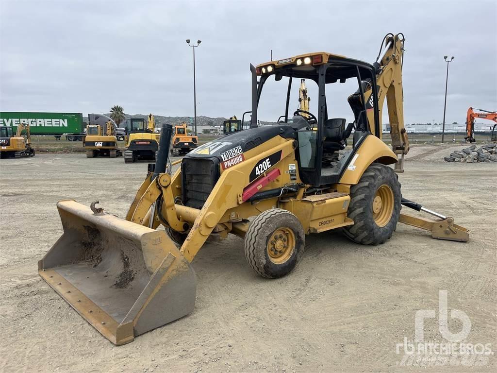 CAT 420E Ekskavatori-iekrāvēji