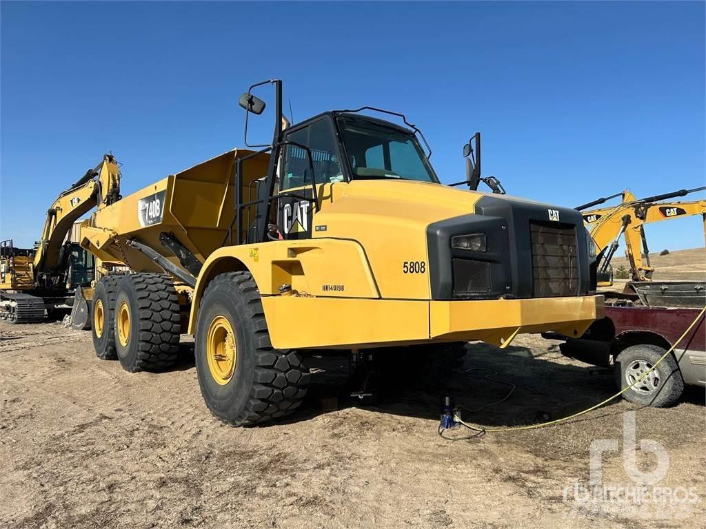 CAT 740B Artikulētie pašizgāzēji