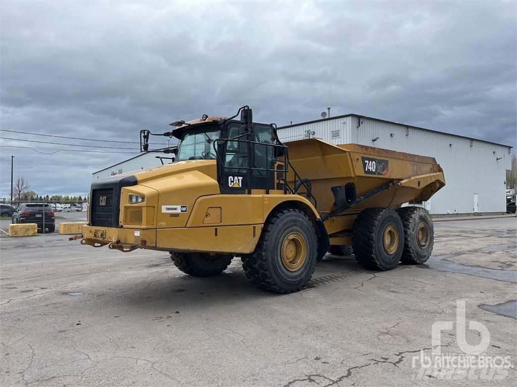 CAT 740GC Artikulētie pašizgāzēji
