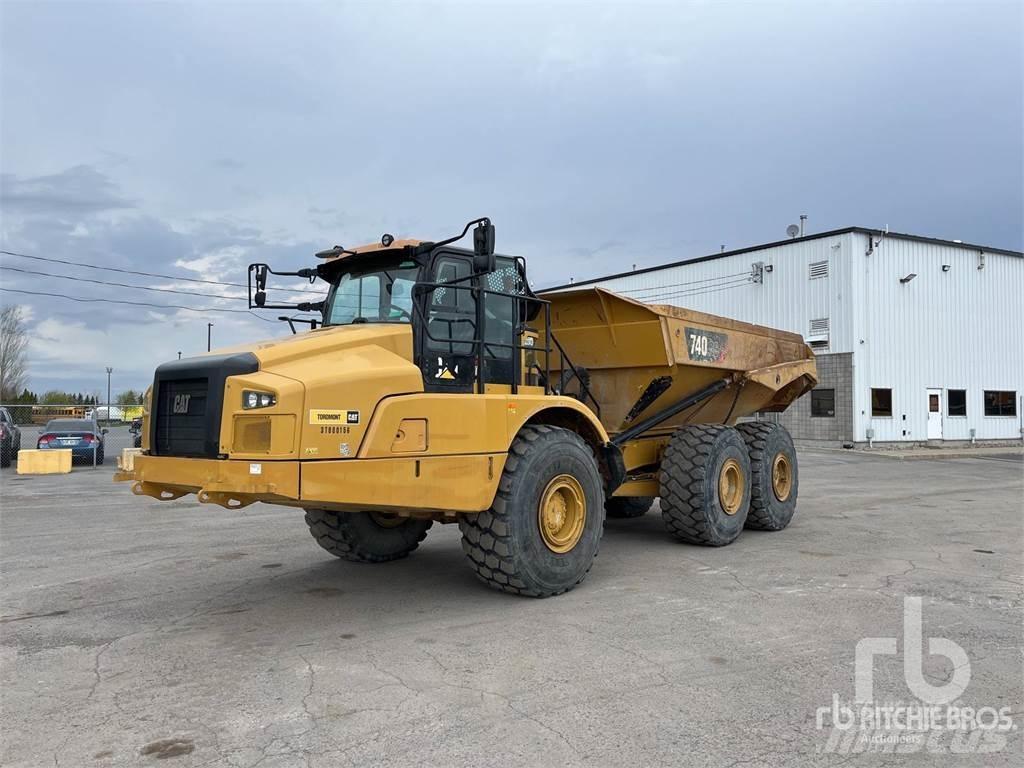 CAT 740GC Artikulētie pašizgāzēji
