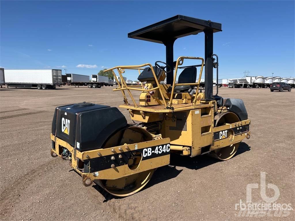 CAT CB434C Divvalču grunts veltņi