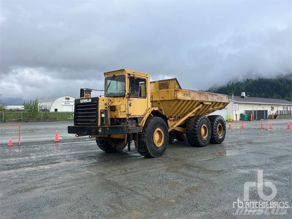 CAT D350C Artikulētie pašizgāzēji
