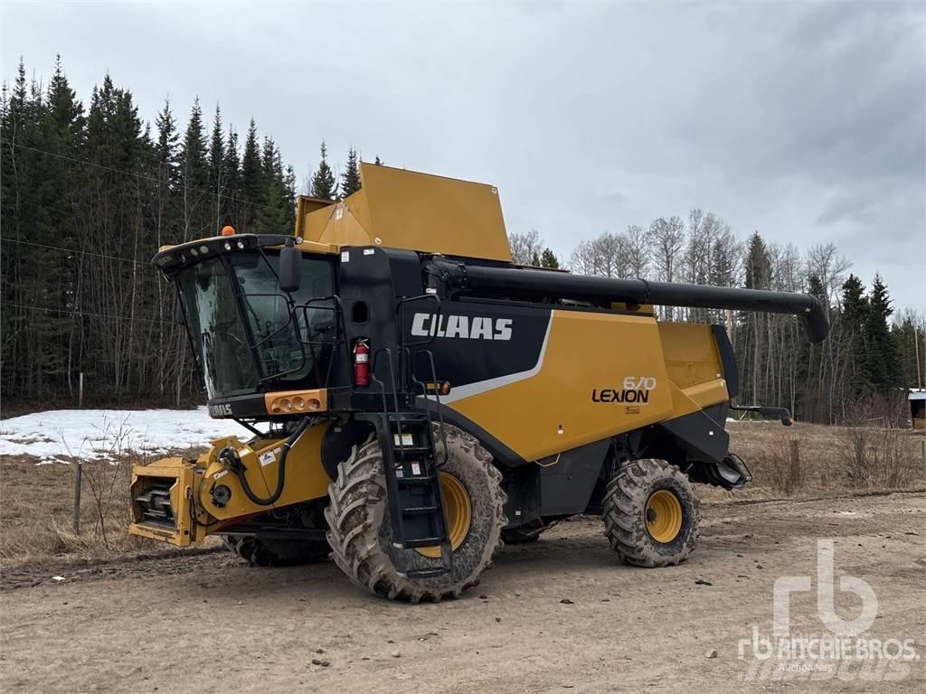 CLAAS 670 Ražas novākšanas kombaini