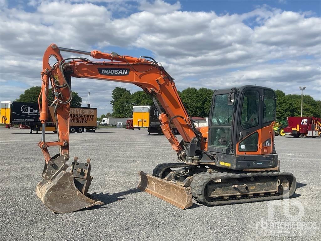 Doosan DX85R-3 Kāpurķēžu ekskavatori