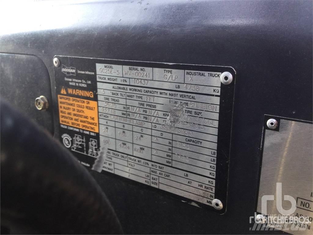 Doosan GC25E-5 Tehnika ar dīzeļa dzinēju