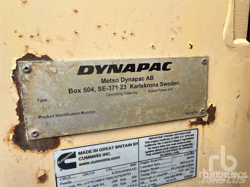 Dynapac CC432 Divvalču grunts veltņi