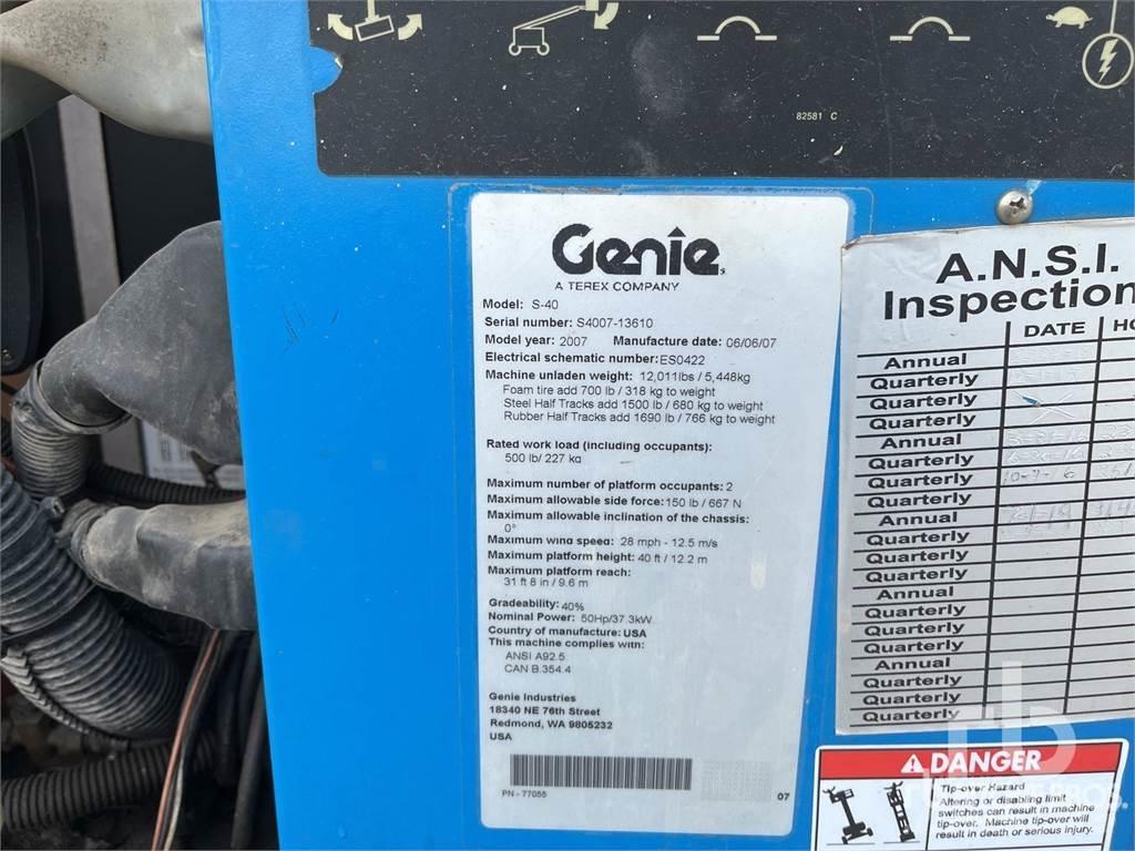 Genie S40 Strēles pacēlāji