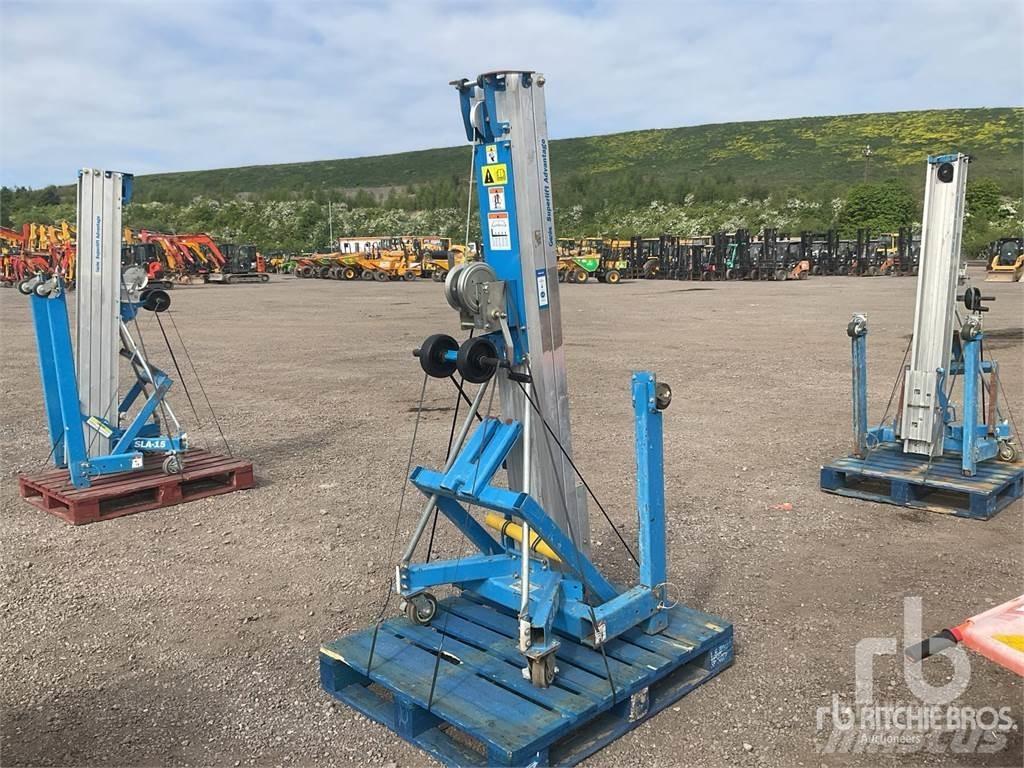 Genie SLA-10 Pacēlāji, vinčas un materiālu lifti
