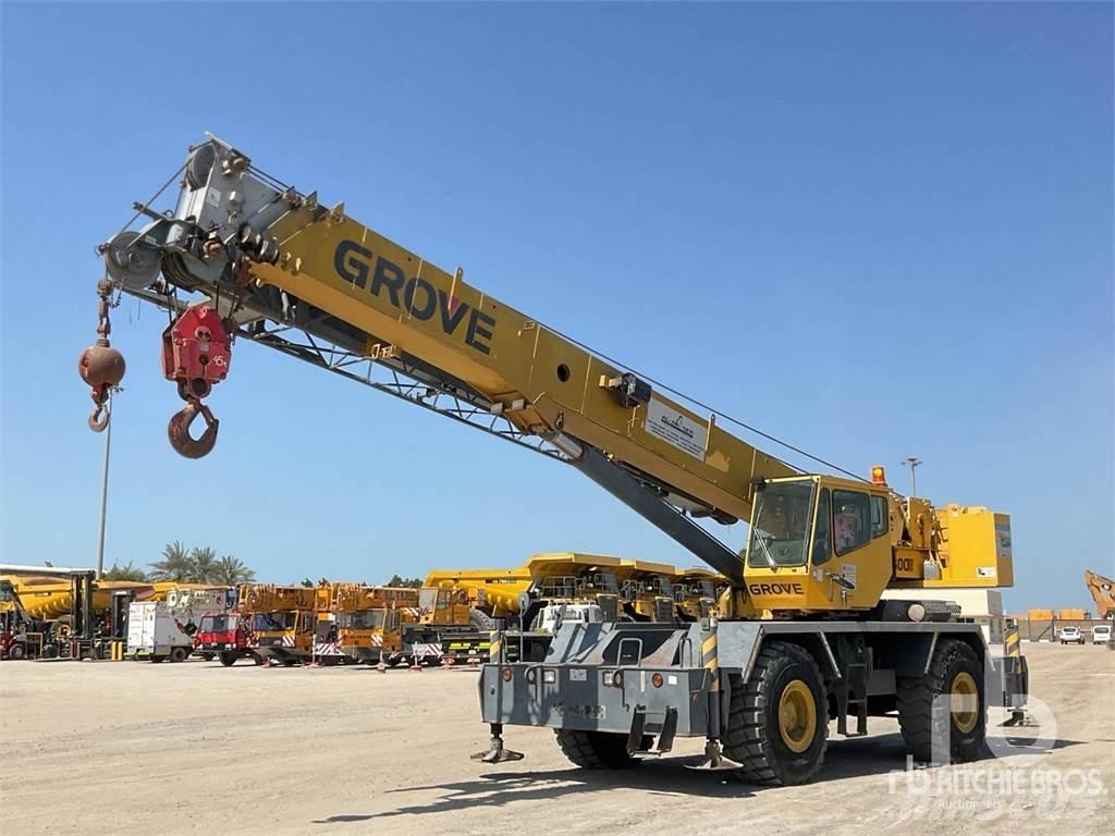 Grove RT600E Celtņi nelīdzenām virsmām