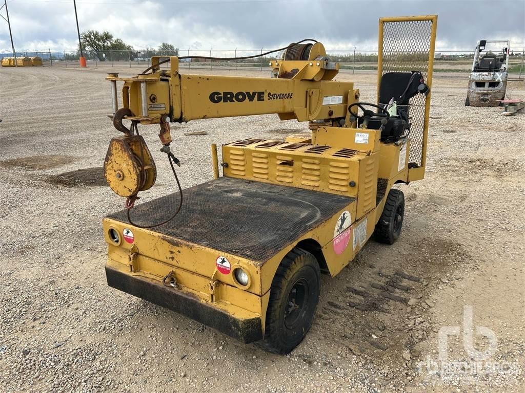 Grove S4000 Celtņi nelīdzenām virsmām