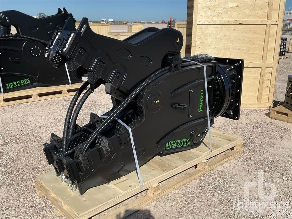  HAENER HPX2000A Celtniecības drupinātāji