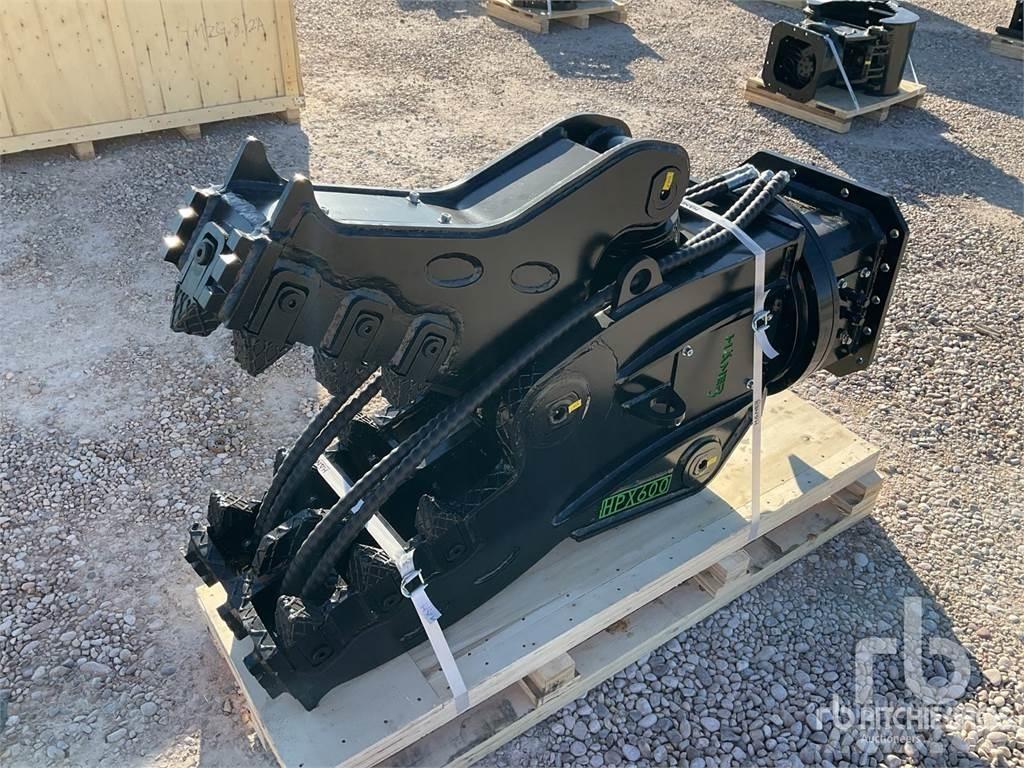  HAENER HPX600A Celtniecības drupinātāji
