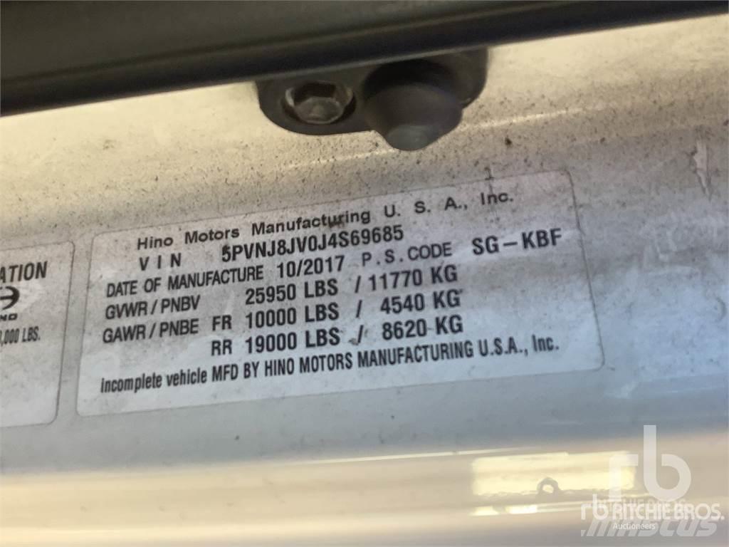 Hino 268 Preču pārvadāšanas furgoni