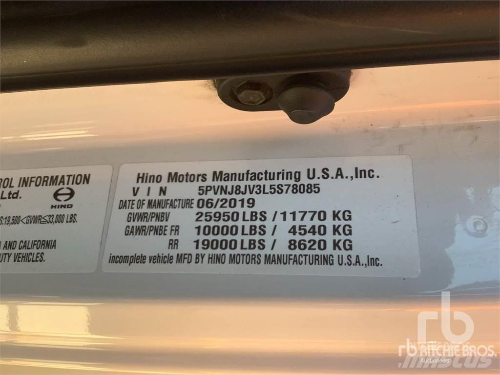 Hino 268 Preču pārvadāšanas furgoni