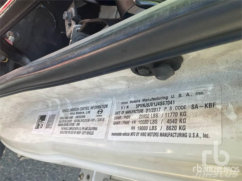 Hino 268 Preču pārvadāšanas furgoni
