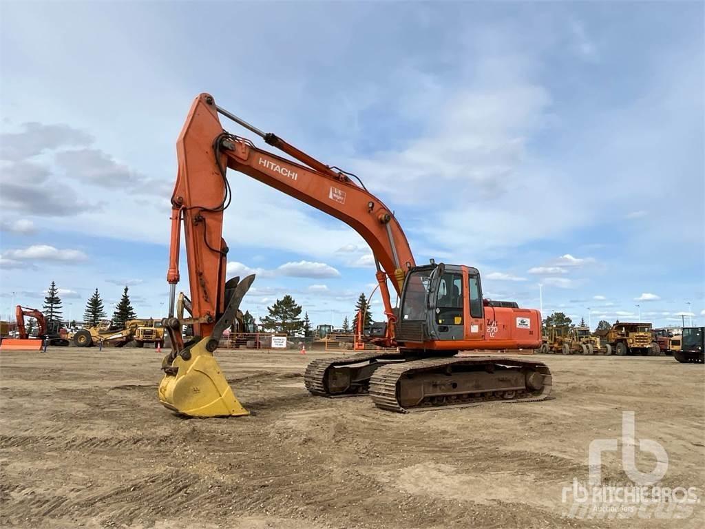Hitachi ZX270LC Kāpurķēžu ekskavatori
