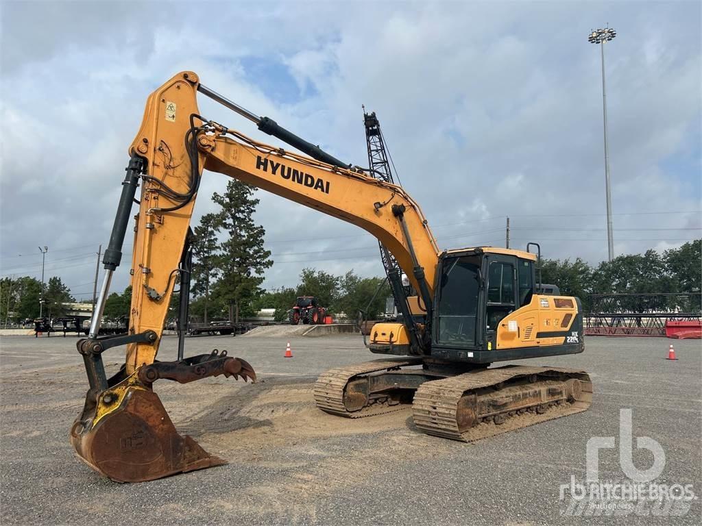 Hyundai HX220L Kāpurķēžu ekskavatori