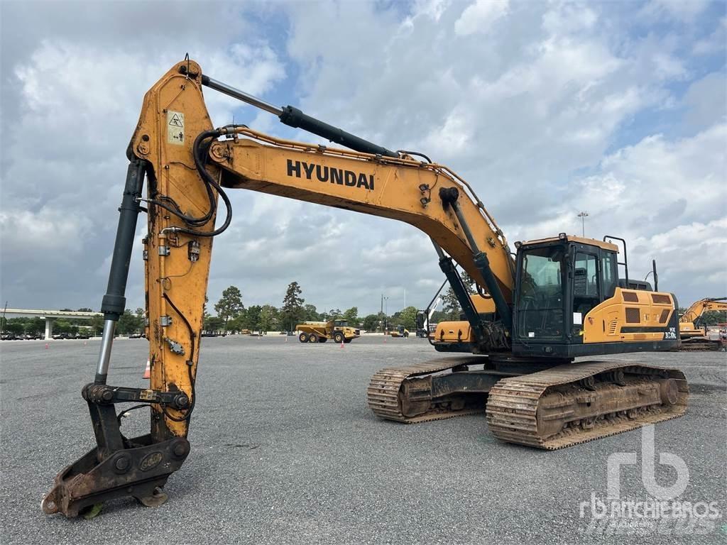 Hyundai HX330L Kāpurķēžu ekskavatori