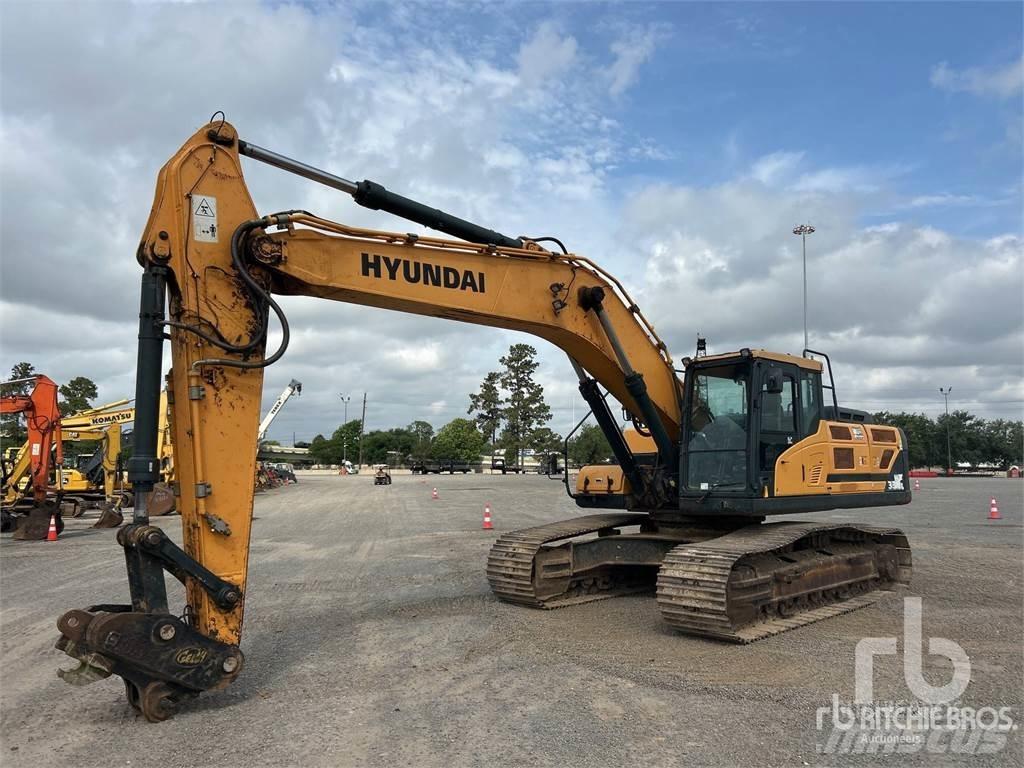 Hyundai HX330L Kāpurķēžu ekskavatori