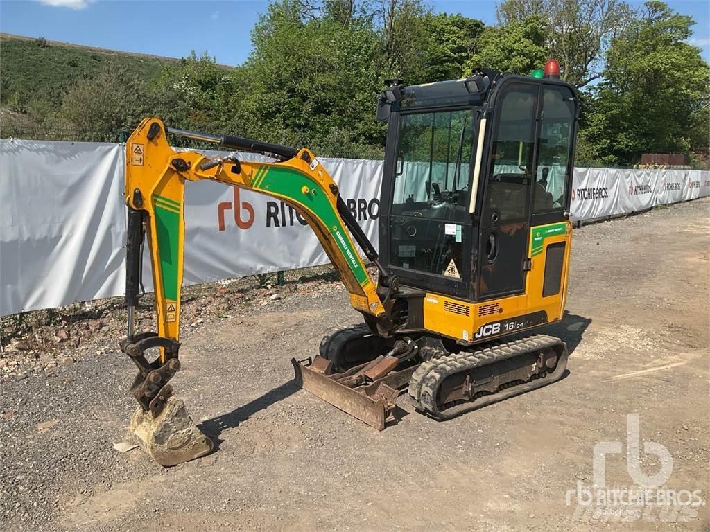 JCB 16C-1 Kāpurķēžu ekskavatori